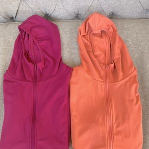 Uniqlo UV Mesh Protection Hoodies- lot of two